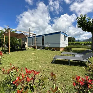 Mobil-home&petit-déjeuner Drôme Provençale Saint-Pantaléon-les-Vignes
